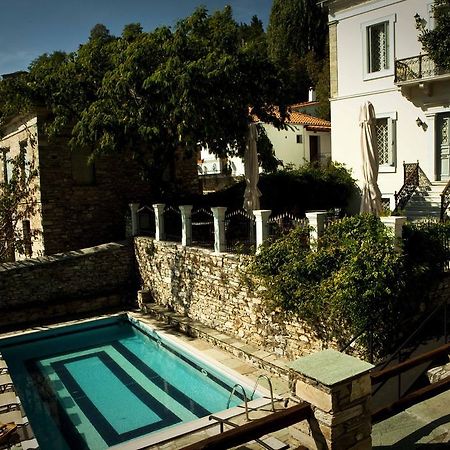 Archontiko Stathopoulou Hotell Agios Georgios Nilias Eksteriør bilde