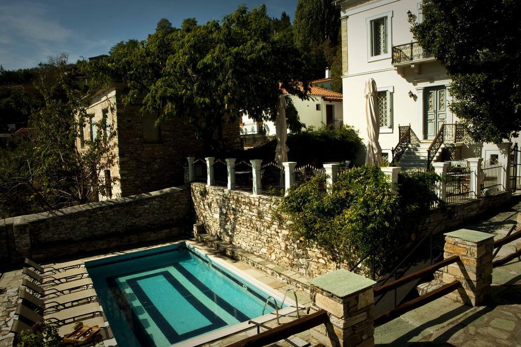 Archontiko Stathopoulou Hotell Agios Georgios Nilias Eksteriør bilde
